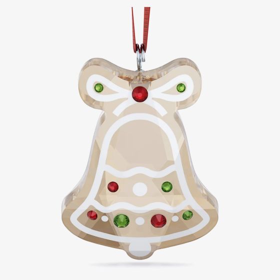 Swarovski Holiday Cheers Gingerbread Bell Ornament 5681580