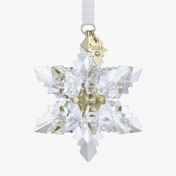 Swarovski Annual Edition 3D Festive Snowflake 2024 Ornament 5674347