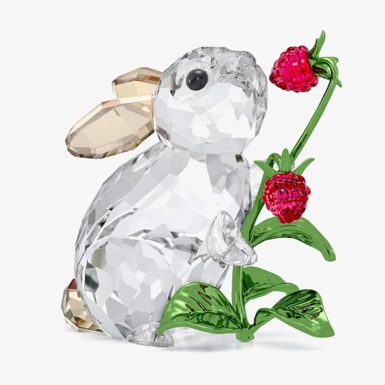 Swarovski Idyllia Rabbit And Raspberries Figurine 5702437