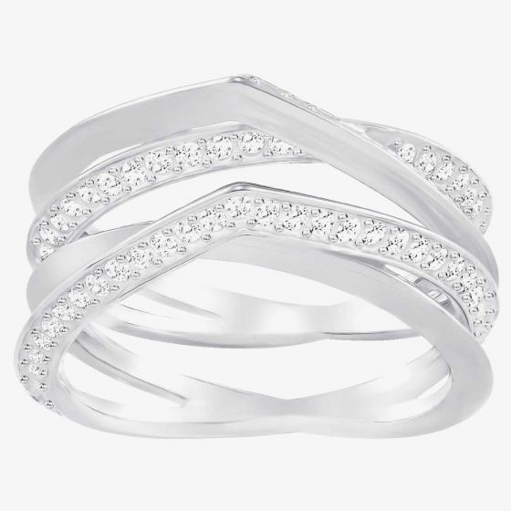 Swarovski Genius Four Row Ring