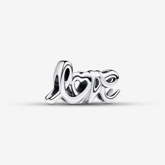 PANDORA Silver Handwritten Love Charm 793055C00
