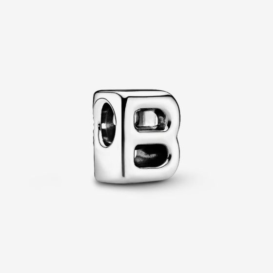 PANDORA Silver Letter B Alphabet Charm 797456