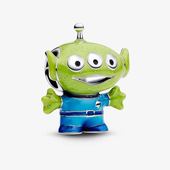 PANDORA Disney Sterling Pixar Toy Story Little Green Men Alien Charm 794024C01