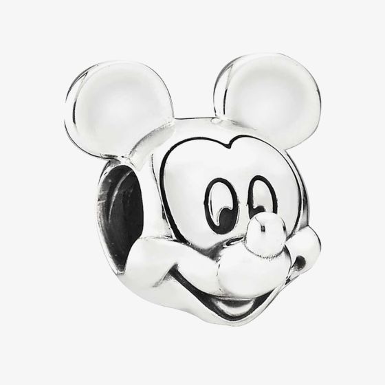 PANDORA Sterling Silver Disney Mickey Mouse Portrait Charm 791586