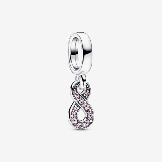 PANDORA Sparkling Infinity Dangle Charm 792766C01