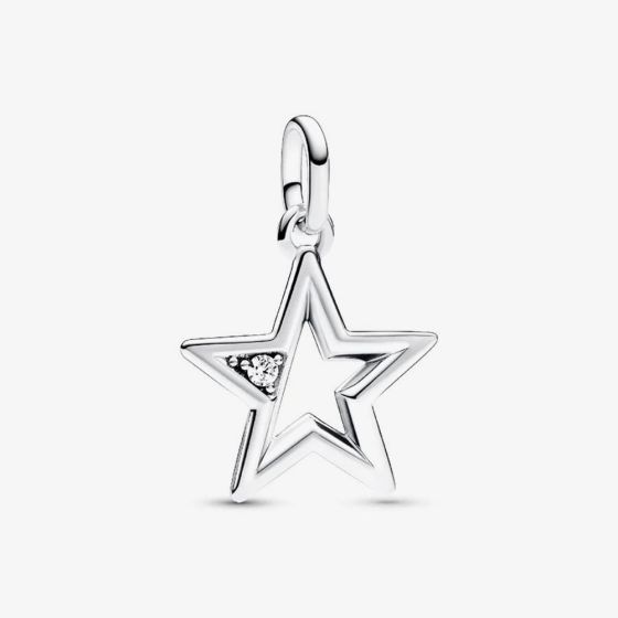 PANDORA ME Sterling Silver Cubic Zirconia Sparkling Star Charm 793032C01