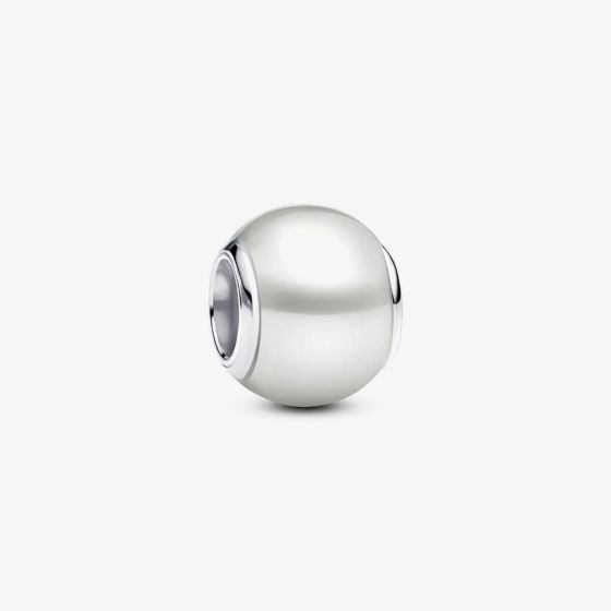 PANDORA Sterling Silver Powerful Women Opalescent Pearl Charm 793181C01