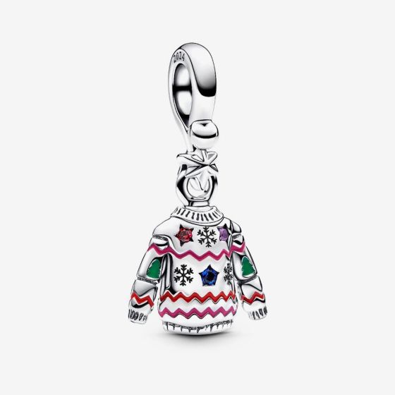 PANDORA Christmas Jumper Dangle Charm 793596C01