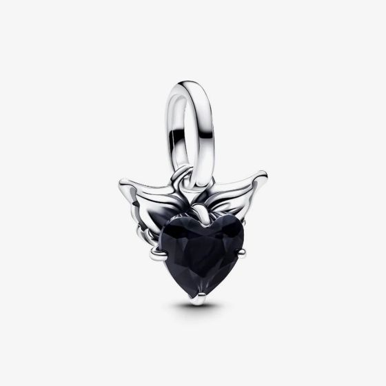 PANDORA Winged Heart Mini Dangle Charm 793626C01