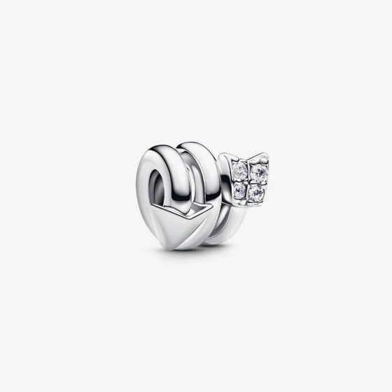 PANDORA Silver Twisting Arrow Charm 793665C01