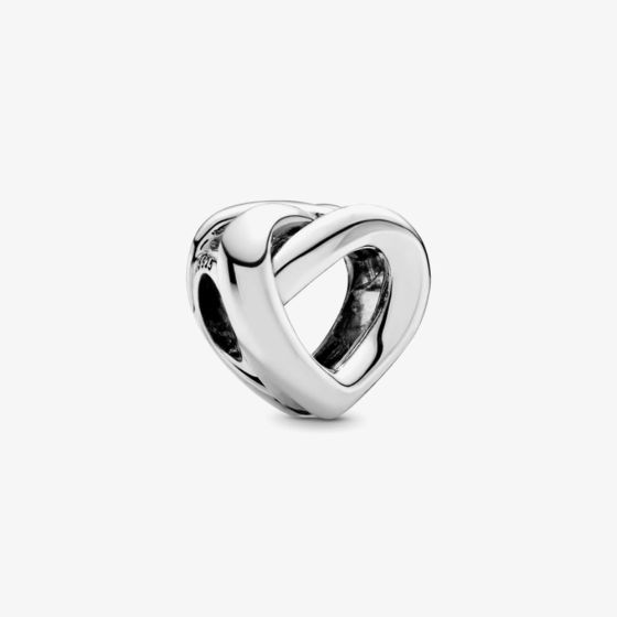 PANDORA Sterling Silver Knotted Heart Charm 798081
