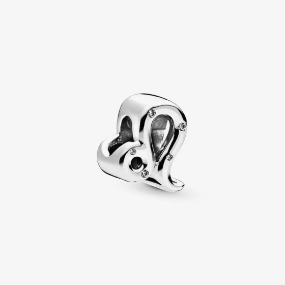 PANDORA Sterling Silver Cubic Zirconia Sparkling Leo Zodiac Charm 798414C01