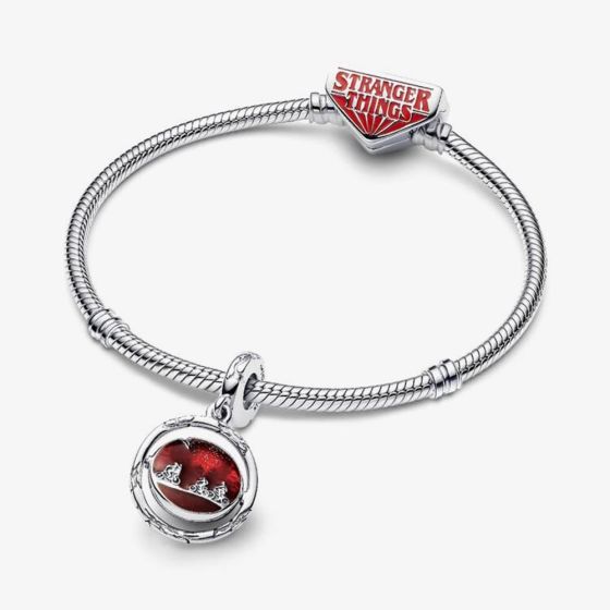 PANDORA 793563C01 Stranger Things Upside Down Dangle Charm - thbaker.co.uk