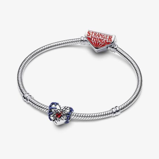PANDORA 793565C01 Stranger Things Glow In The Dark Heart Charm ...
