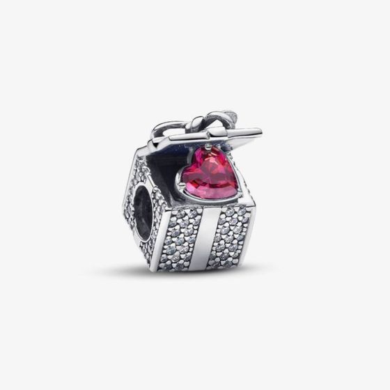 PANDORA Sparkling Gift Box Charm 793603C01