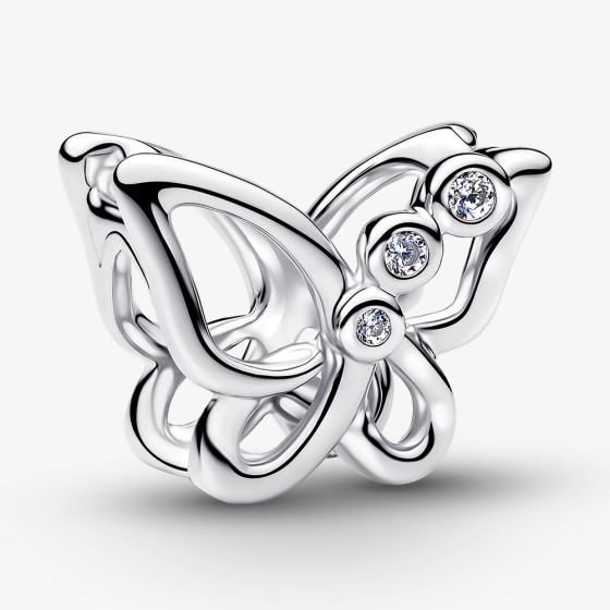 PANDORA Silver Openwork Butterfly Charm 794369C01