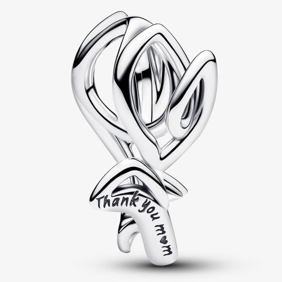 PANDORA Sterling Silver Tulip Thank You Mum Charm 794488C00