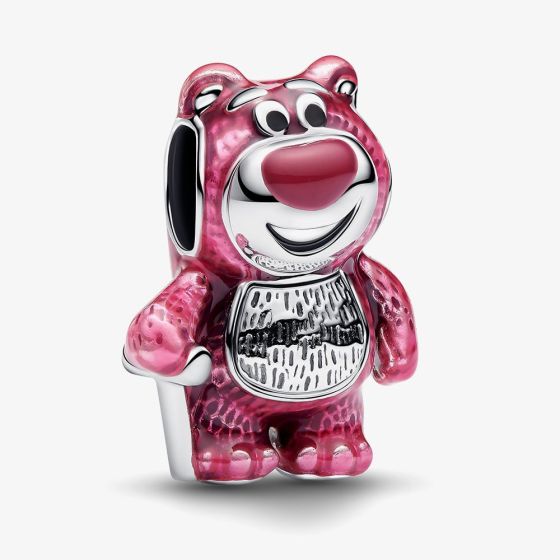 PANDORA Disney Pixar Villains Lotso Bear Strawberry Scent Sterling Silver Charm 794740C01