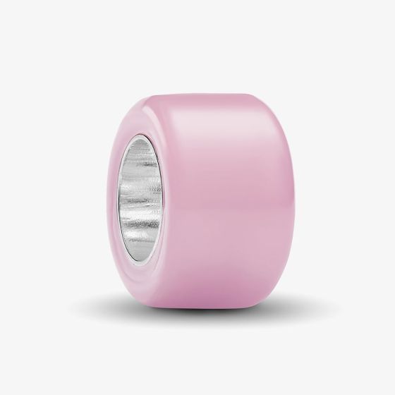 PANDORA Sterling Silver Pink Murano Glass Mini Charm 794773C05