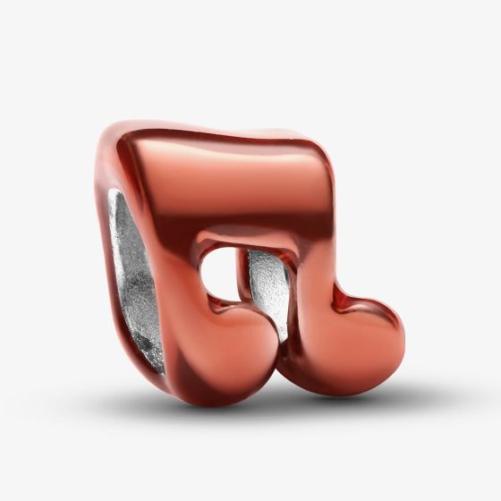 PANDORA Sterling Silver Orange Music Note Mini Charm 794902C01