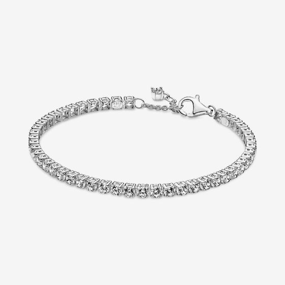 PANDORA Silver Sparkling Cubic Zirconia Tennis Bracelet 591469C01
