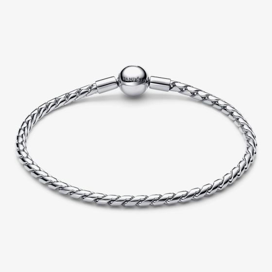 PANDORA Sterling Silver Round Clasp Wing Chain Bracelet 594028C00