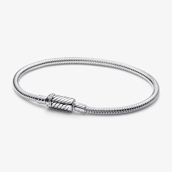 PANDORA Moments Magnetic Close Snake Chain Bracelet 590122C00