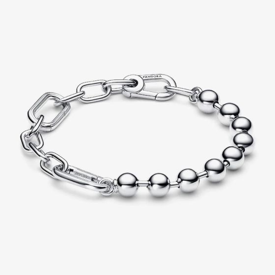 PANDORA ME Silver Metal Bead Link Chain Bracelet 592793C00