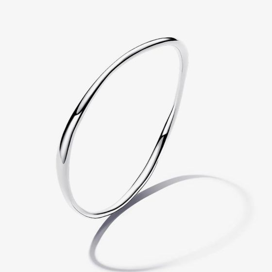 PANDORA Silver Organically Shaped Bangle 593317C00