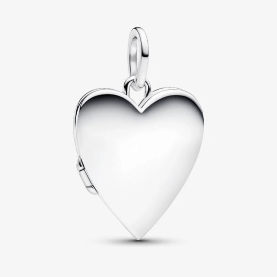 PANDORA Sterling Silver Openable Heart Locket Pendant 394013C01