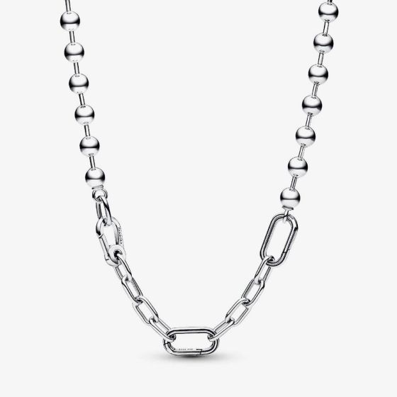 PANDORA ME Metal Bead & Link Chain Necklace 392799C00-45