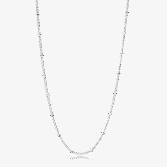 PANDORA Sterling Silver Beaded Necklace 397210-70