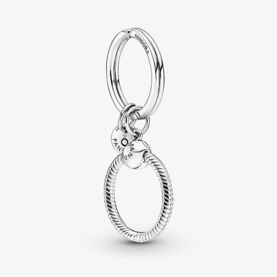 PANDORA Moments Silver Charm Keyring 399566C00