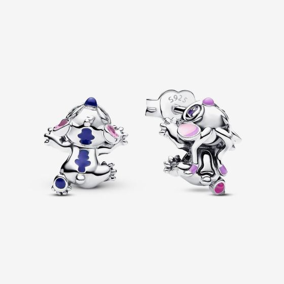 PANDORA Disney Stitch & Angel Stud Earrings 293741C01