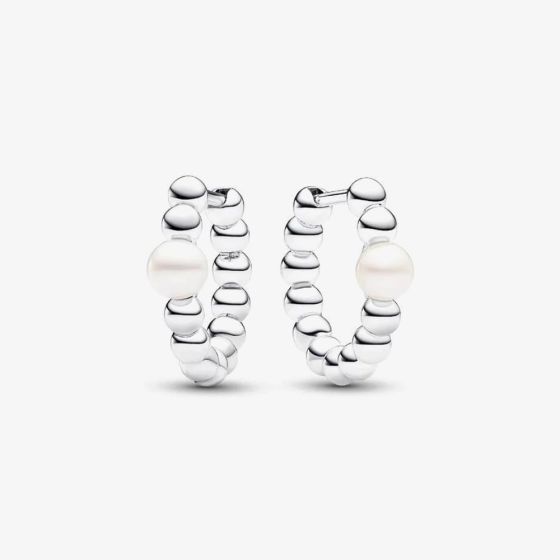 PANDORA Treated Freshwater Cultured Pearl Earrings 293178C01