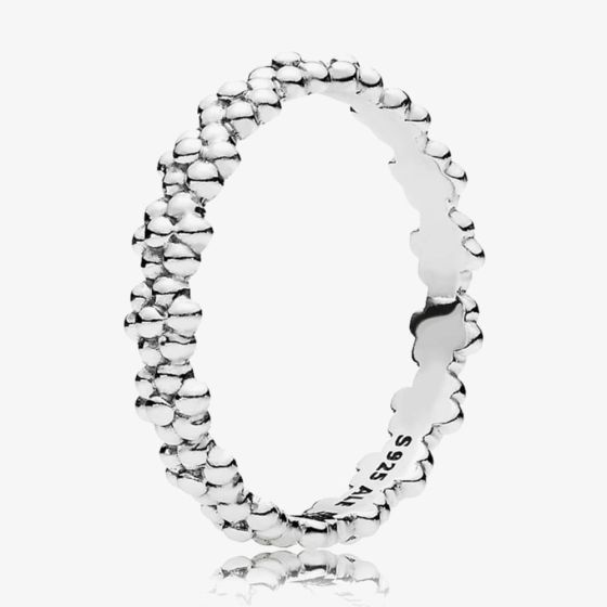 PANDORA Silver Ring Of Daisies Ring 191035