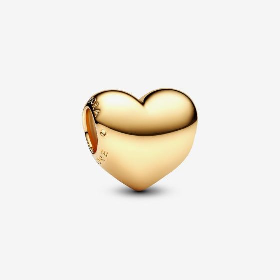 PANDORA 14ct Gold Plated Be Love Heart Charm 763439C00
