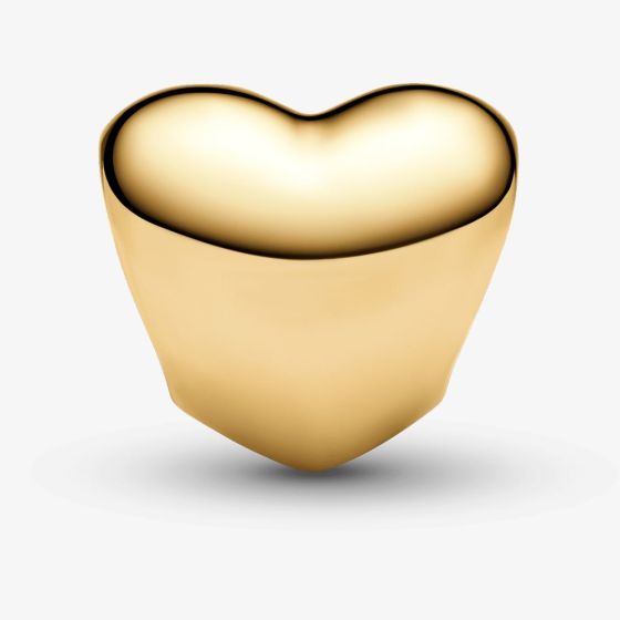 PANDORA 14ct Yellow Gold Plated Heart Charm 763998C00