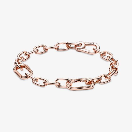 PANDORA ME 14ct Rose Gold Small Link Chain Bracelet 589662C00