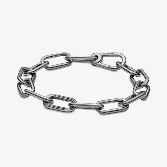 PANDORA ME Ruthenium Plated Medium Link Chain Bracelet 549588C00