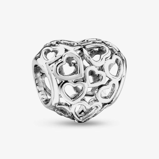 Rosa Lea Openwork Love Heart Charm AM-2THB011504