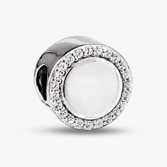 Rosa Lea Round Charm AM-2THB011704