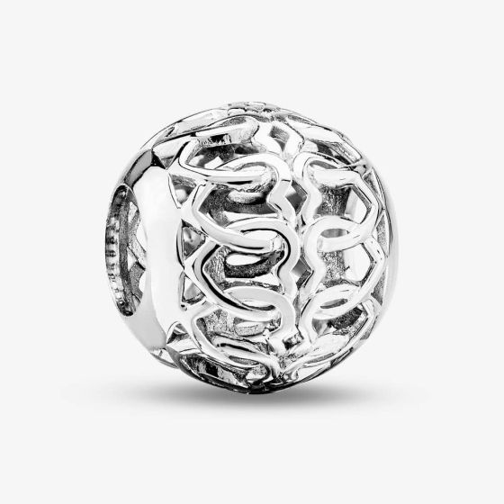 Rosa Lea Openwork Linked Hearts Charm AM-2THB007904