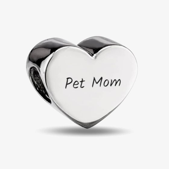 Rosa Lea Pet Mom Heart Charm AM-2THB001704