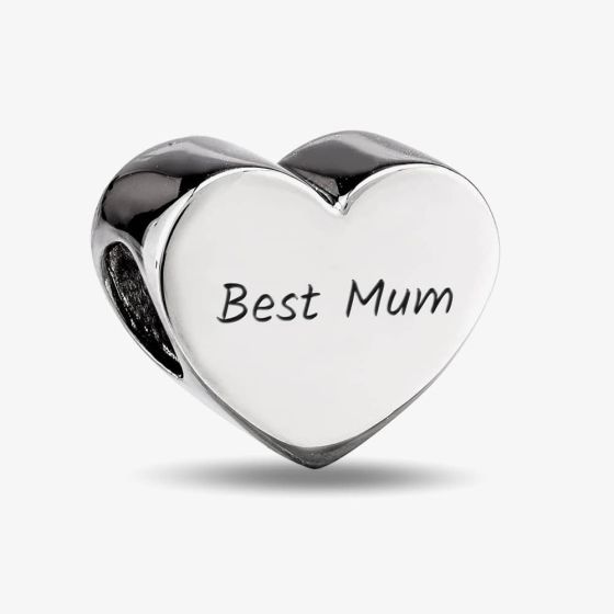 Rosa Lea Best Mum Heart Charm AM-2THB001704