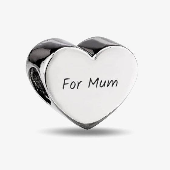 Rosa Lea For Mum Heart Charm AM-2THB001704