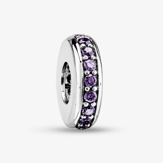 Rosa Lea Purple Spacer Charm AM-2THB003204-Purple