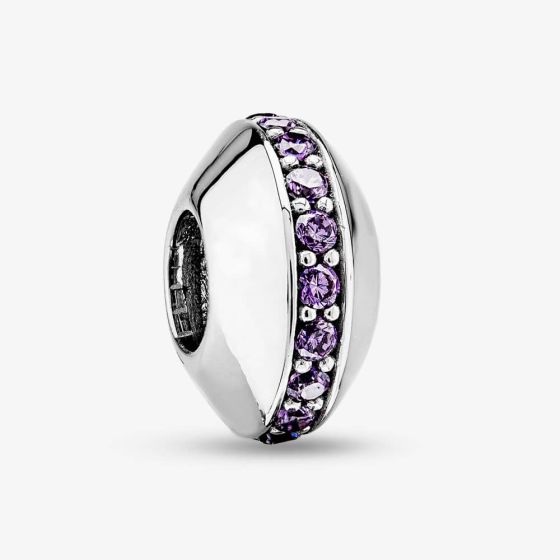 Rosa Lea Purple Thin Line Charm AM-2THB003504-Purple