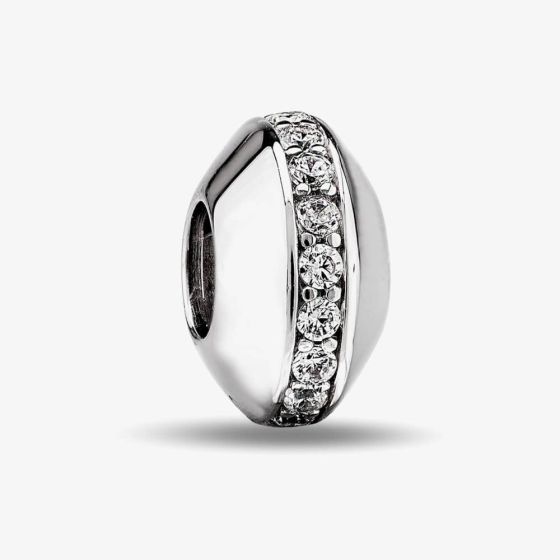 Rosa Lea White Thin Line Charm AM-2THB003504-White