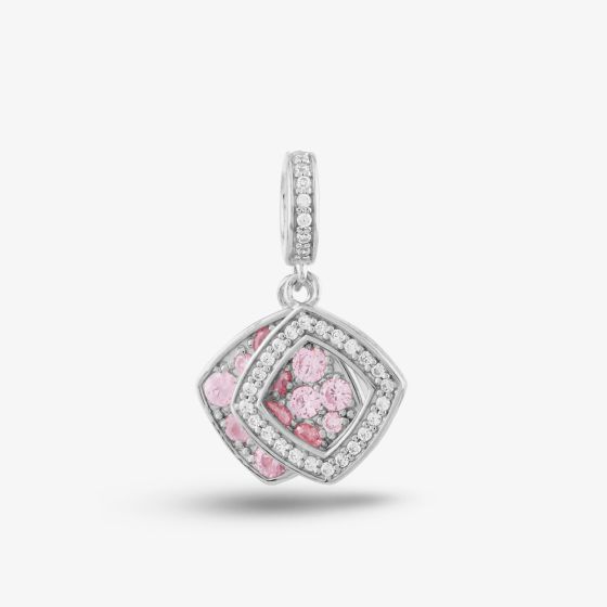 Rosa Lea 2 Square Dangle Charm AM-THB032204